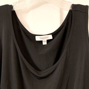 Womens black Calvin Klein tank top